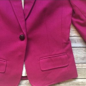 J Crew • City Pink Wool Blazer